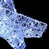 vidaXL Estrela 3D com 50 LEDs Branco frio 55 x 53,5 x 10 cm Acr&iacute;lo