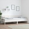 vidaXL Sof&aacute;-cama 90x200 cm madeira de pinho maci&ccedil;a branco