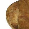 vidaXL Mesa de jantar 160 x 160 x 76 cm madeira de mangueira &aacute;spera