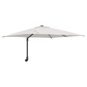 vidaXL Guarda-sol de Jardim 248,5 x 247,5 x 160 cm Poli&eacute;ster e A&ccedil;o