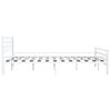 vidaXL Estrutura de cama metal 160x200 cm branco