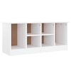 vidaXL Banco sapateira ALTA 100x35x45cm madeira de pinho maci&ccedil;a branco