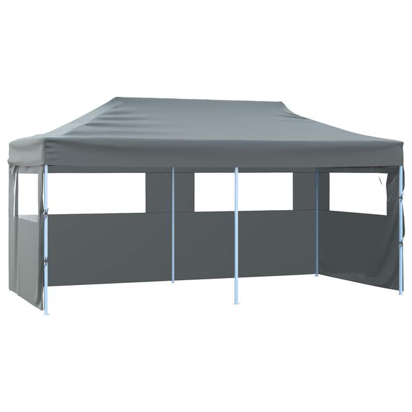 vidaXL Tenda de Festa Antracite 291 x 580 x 315 cm Tecido Oxford