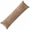 vidaXL Capa almofada HOUTEN Castanho 40 x 145 cm Tecido Chenille