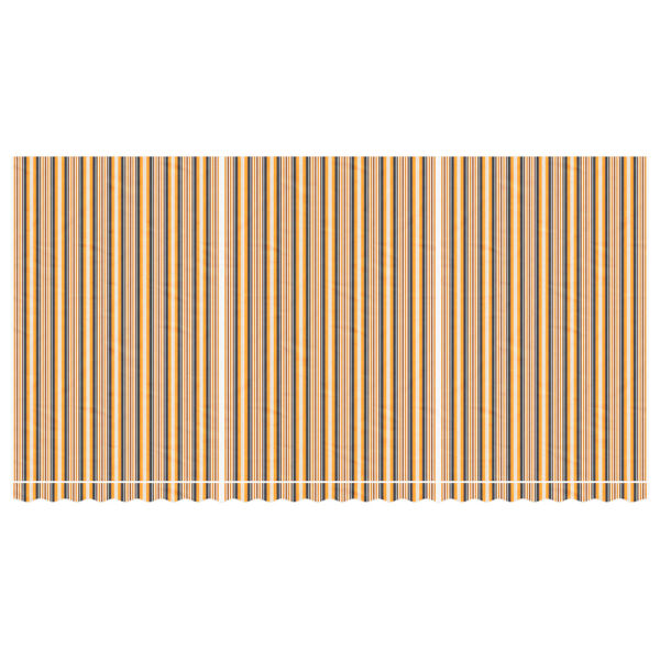 vidaXL Tecido de substitui&ccedil;&atilde;o para toldo 6x3 m riscas multicor