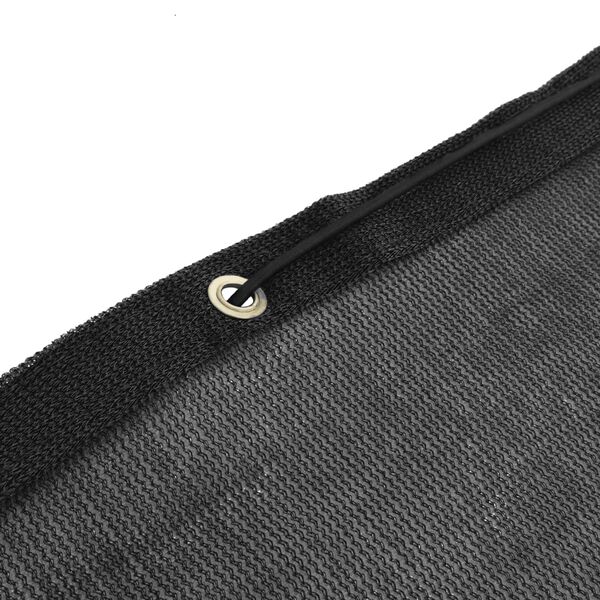 vidaXL Rede de proteção para contentor PEAD 3,5x7 m preto