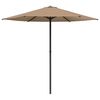vidaXL Guarda-sol de Jardim Retangular 2,3 x 2,3 m Poli&eacute;ster