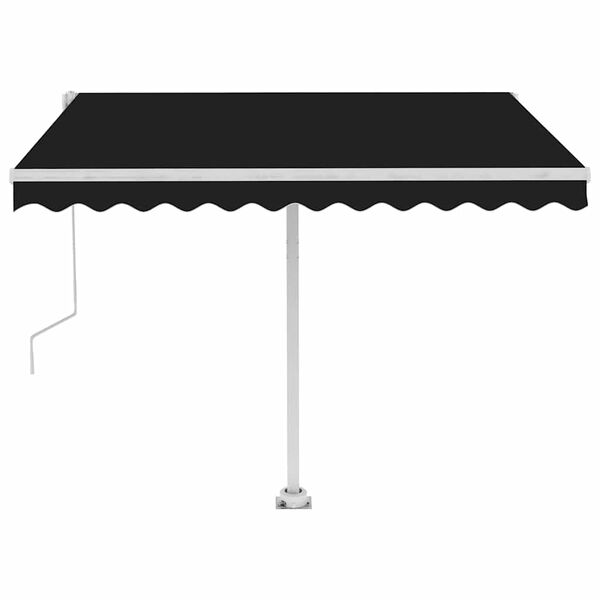 vidaXL Toldo autom&aacute;tico independente 350x250 cm antracite