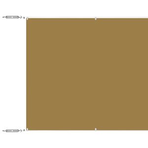 vidaXL Toldo vertical 60x1200 cm tecido oxford bege