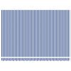vidaXL Toldo Retr&aacute;til Azul e Branco 400 &times; 300 cm Lona e Alum&iacute;nio