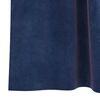 vidaXL Cortinas opacas 2 pcs Azul Escuro 140 x 245 cm Veludo