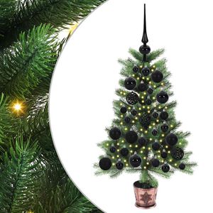 vidaXL &Aacute;rvore de Natal com 150 LEDs com suporte Verde 65 cm PE