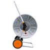 vidaXL Carrinho enrolador p/ mangueira c/ 110 m 1/2" ou 80 m 3/4" a&ccedil;o