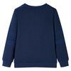Sweatshirt para crian&ccedil;a azul-escuro mesclado 116