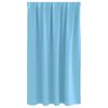 vidaXL Cortinas Blackout com Argolas 2 pcs Azul Claro 140 x 140 cm