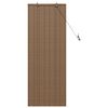 vidaXL Estores de rolo com cortinas Manual Castanho 60 x 160 cm Bambu