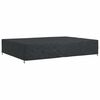 vidaXL Capa para M&oacute;veis Liso Preto 350 x 260 x 90 cm 210D