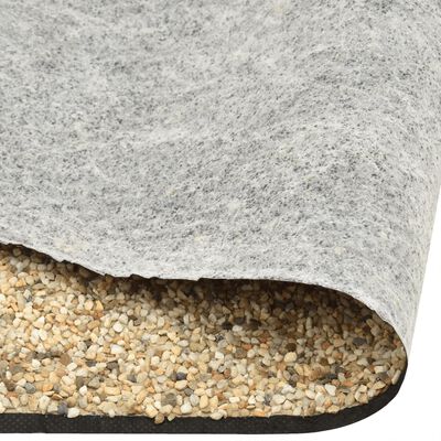 vidaXL Revestimento de pedra 700x60 cm cor areia natural