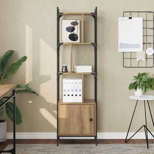 vidaXL Estante Carvalho Artesanal 44,5 x 30 x 154,5 cm