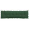 vidaXL Travesseiro para Costas Verde Selva 180 x 50 cm