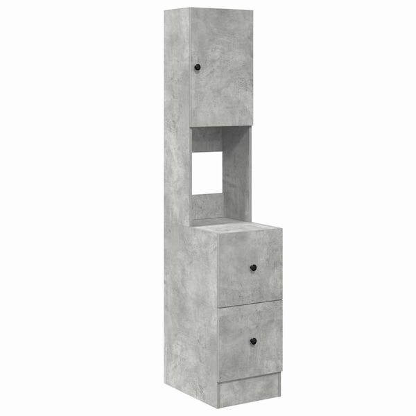 vidaXL Arm&aacute;rio de Cozinha Cinzeto 35 x 50 x 180 cm Madeira processada