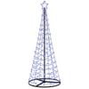 vidaXL &Aacute;rvore de Natal LED em espiral com base EKENAS 180 cm 220 LED