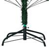 vidaXL &Aacute;rvore Natal artificial pr&eacute;-iluminada c/ bolas 120 cm PVC verde