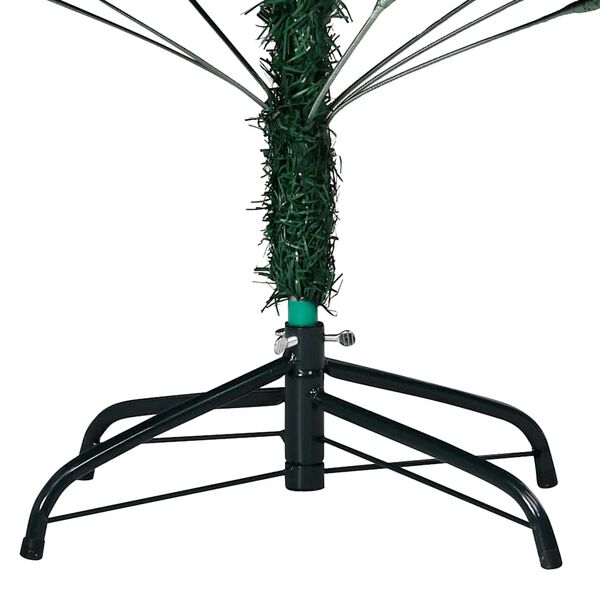 vidaXL &Aacute;rvore Natal artificial pr&eacute;-iluminada c/ bolas 120 cm PVC verde