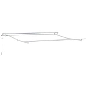 vidaXL Estrutura de Toldo Branco 300 x 250 cm Alum&iacute;nio