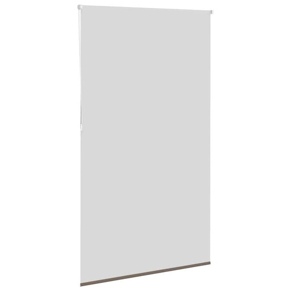 vidaXL Persiana de enrolar 140x210 cm largura tecido 136,6cm poli&eacute;ster