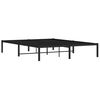 vidaXL Estrutura de cama 160x200 cm metal preto