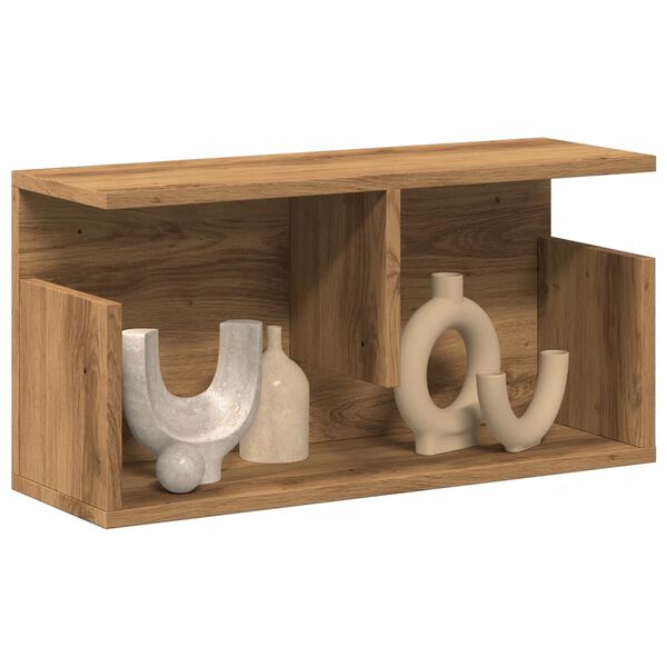 vidaXL Arm&aacute;rio de parede 60x20x30 cm deriv. madeira carvalho artisiano