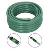 VidaXL Mangueira de jardim com conjunto de encaixe 0,5" 20 m PVC verde