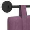 vidaXL Cabeceira Suspensa Roxo 210 x 55 x 5 cm Veludo