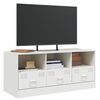 vidaXL M&oacute;vel de TV 99x39x44 cm a&ccedil;o branco