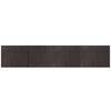 vidaXL Tapete retangular 80x400 cm bambu castanho-escuro