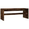 vidaXL Mesa de centro 100x40x40 cm derivados madeira carvalho fumado