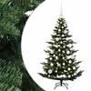 vidaXL &Aacute;rvore de Natal artificial com bolas 120 cm 150 LED