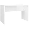 vidaXL Conjunto toucador 86,5x35x136 cm branco brilhante