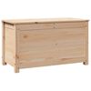 vidaXL Caixa de arruma&ccedil;&atilde;o 80x40x45,5 cm madeira de pinho maci&ccedil;a