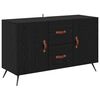 vidaXL Buffet Carvalho Preto 100 x 36 x 60 cm Madeira processada