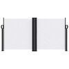 vidaXL Toldo lateral retr&aacute;til 120x600 cm branco