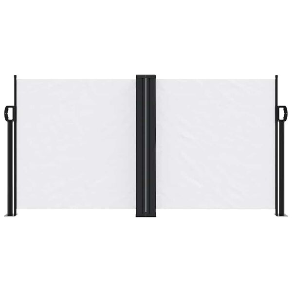 vidaXL Toldo lateral retr&aacute;til 120x600 cm branco