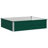 vidaXL Cama de Jardim Elevada Verde 100 x 80 x 24 cm