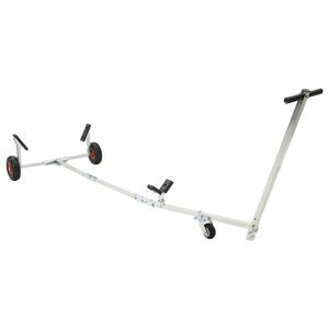 vidaXL Reboque de barco ajust&aacute;vel com pneus pneum&aacute;ticos 200 kg Load