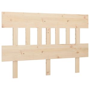 vidaXL Cabeceira de cama 163,5x3x81 cm pinho maci&ccedil;o