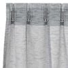 vidaXL Cortina de Voile 2 pcs Cinza Escuro 260 x 140 cm Poli&eacute;ster