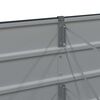 vidaXL Floreira Antracite 480 x 50 x 45 cm A&ccedil;o Galvanizado