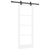 vidaXL Porta Deslizante Branco 83 x 211 cm