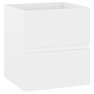 vidaXL Arm&aacute;rio de lavat&oacute;rio 41x38,5x45 cm derivados de madeira branco